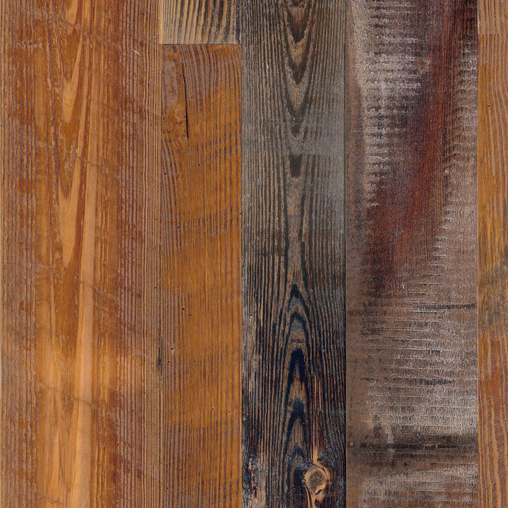 Antique Cognac Pine - Wood Grain Laminate Slatwall (HPL)