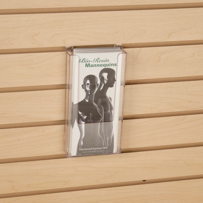 Acrylic Literature Holder (4" wide x 9" tall) - Pack of 24